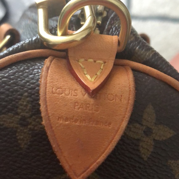 Louis Vuitton speedy 25 with crossbody strap like new - Picture 7 of 8